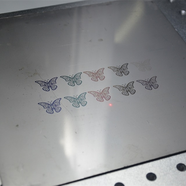 color laser marking machine sample 1
