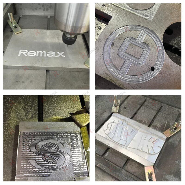 Mechanical engraving of metal