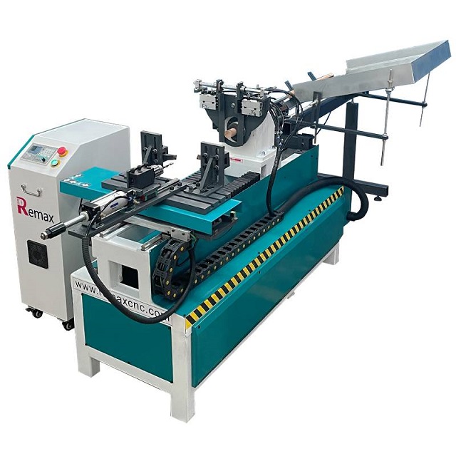 CNC Wood Turning Lathe With Auto Feeder