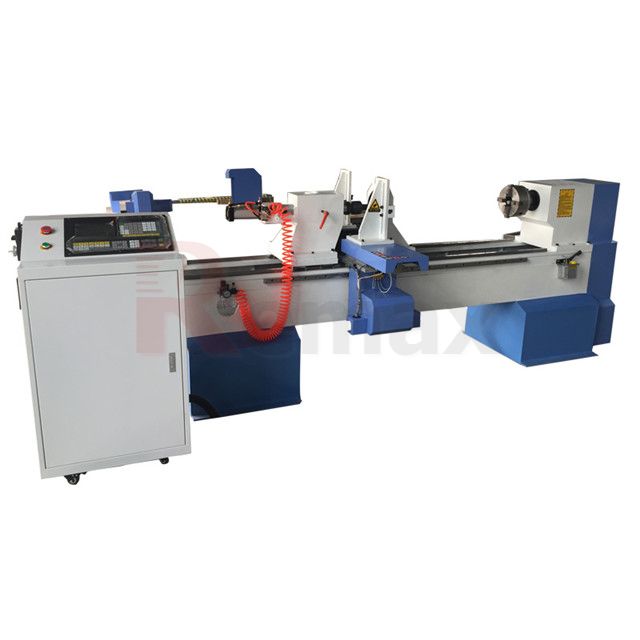 Single-Spindle CNC Woodworking Lathe