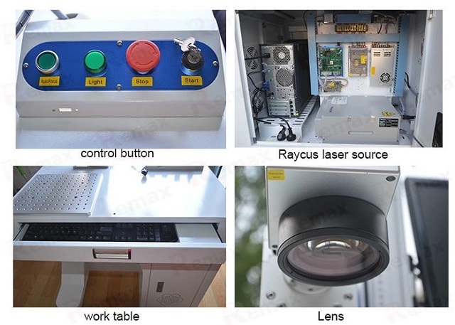 Desktop fiber laser marking machine 2