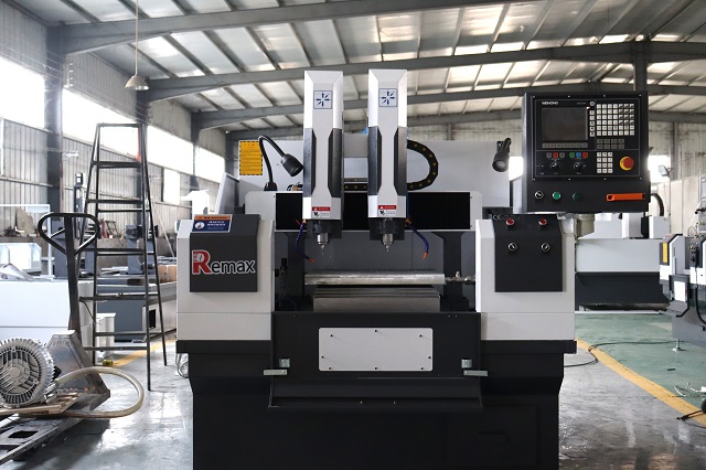 6060 Double Heads Cnc Milling Engraving Machine for Metal