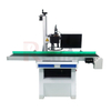 desktop visual fiber laser metal marking machine