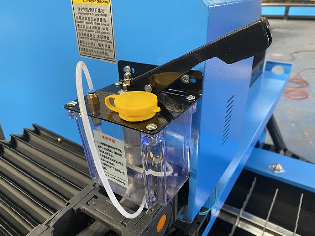 manual oil system plasma cutter