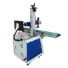 desktop visual fiber laser metal marking machine