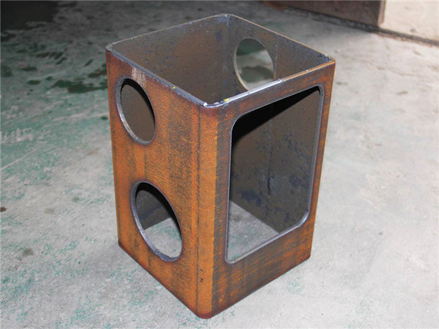 CNC square tube plasma cutting projects