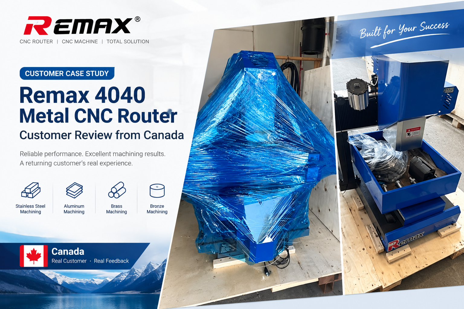 Remax 4040 Metal CNC Router Customer Review | Canada